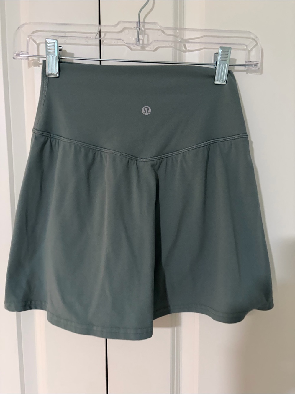 EUC Lululemon Align Skirt Crater Blue 4 - Picture 3 of 5